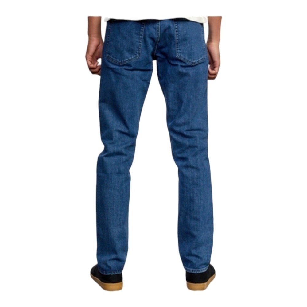 RVCA Daggers Fit Jeans Size 34 Gorpcore Outdoors - Picture 2 of 10